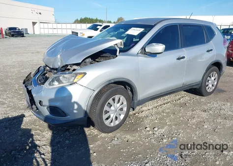2016 Nissan Rogue S из США, поврежденный, VIN KNMAT2MT2GP603481